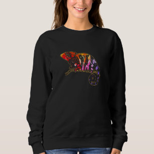 Sudadera Panther Chameleon El Arcoiris Colorido