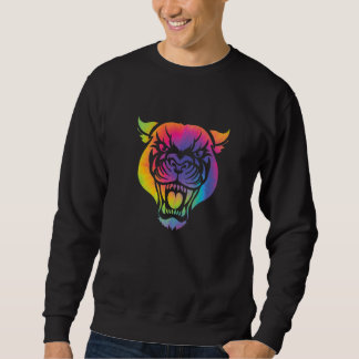 Sudadera Panther Tie Dye Animal Colorful