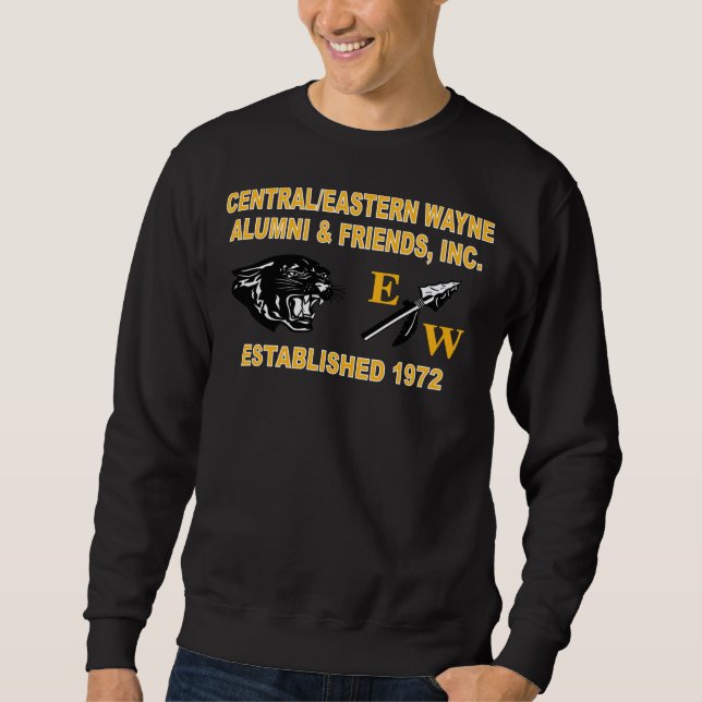 Sudadera Panther y EW Black Sweatshirt (Anverso)