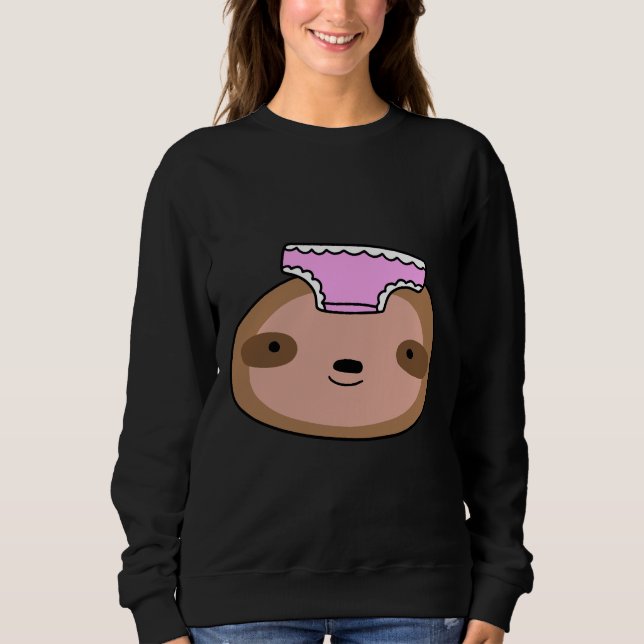 Sudadera Panties Sloth Face (Anverso)