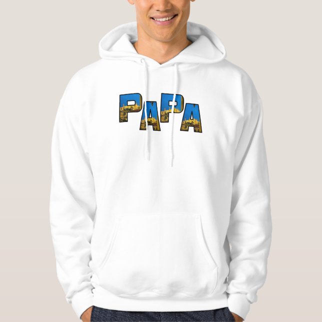 SUDADERA PAPÁ. (Anverso)
