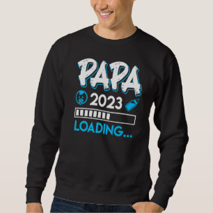 Sudadera Papá 2023 Cargando A Papá Para Ser Padre 2023 2