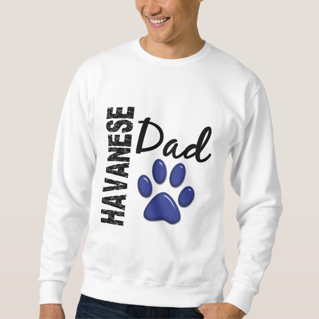 Sudadera Papá 2 de Havanese (Anverso)