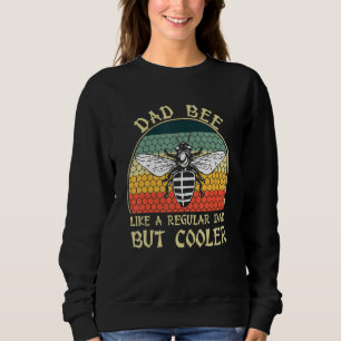 Sudadera Papá Abeja Como Un Padre Regular Pero La Bebida Fr
