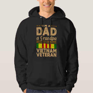 Sudadera Papá Abuelo Vietnam Veterano Día del Padre Vintage
