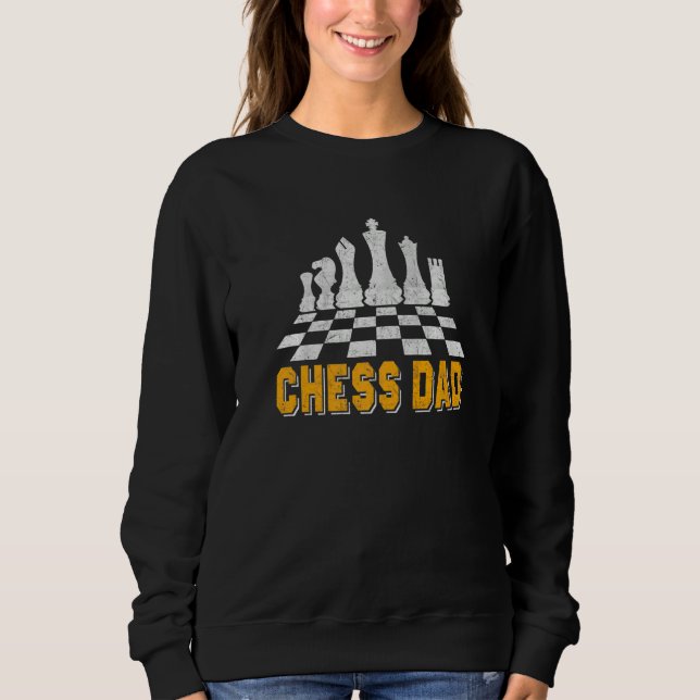 Sudadera Papá ajedrez dicho 1 (Anverso)