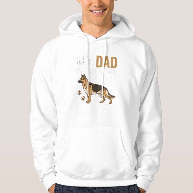 Sudadera Papá Amante De Perros Es Increíble (Anverso)