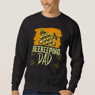 Sudadera Papá apícola dice hobby apicultor abeja padre