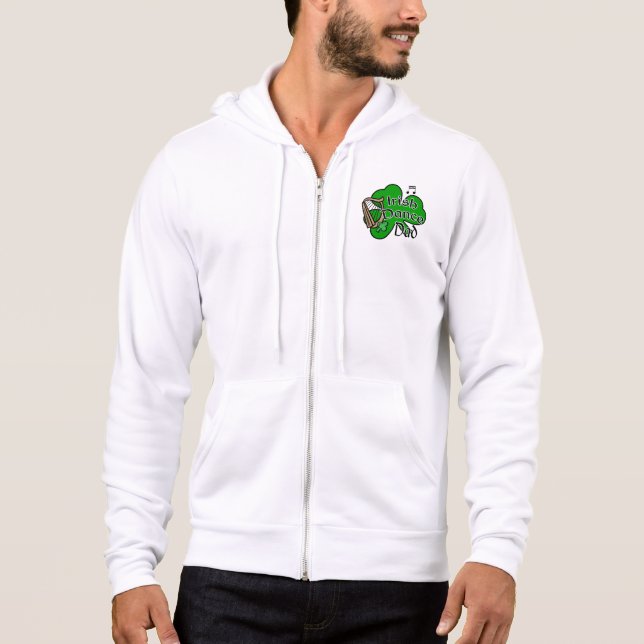 Sudadera Papá bailarín irlandés, higos y pelucas Hoodie (Anverso)