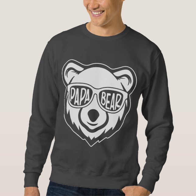 Sudadera 🐻 Papa Bear 🐻 (Anverso)