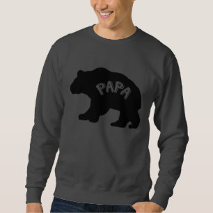 Sudadera Papa Bear Silhouette