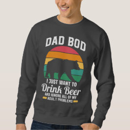 Sudadera Papá Bebe Cerveza