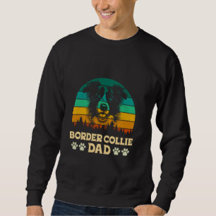 Sudadera PAPÁ BORDER COLLIE Vintage Papá Perro Border Colli
