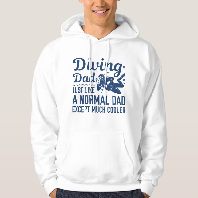 Sudadera Papá buceo (Anverso)