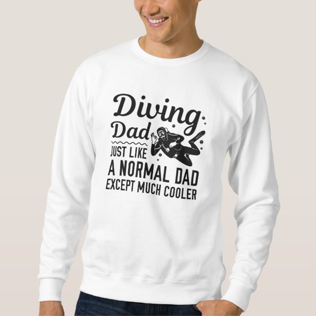 Sudadera Papá buceo (Anverso)