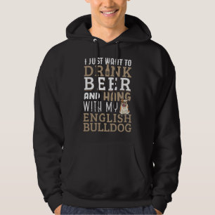 Sudadera Papa Bulldog Inglés T Divertido Amante de Perros B