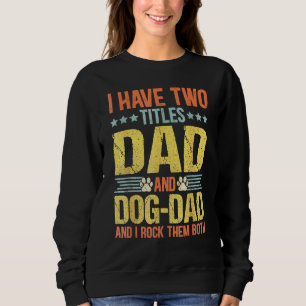 Sudadera Papá Cachorro Padre Cita El Día De Los Padres Dici
