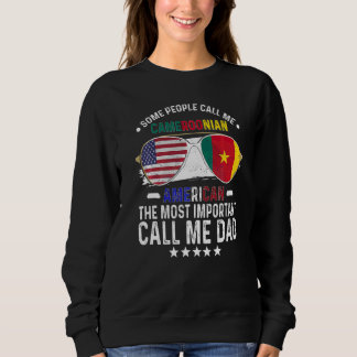 Sudadera Papá camerunés Día del Padre Papá camerunés estado