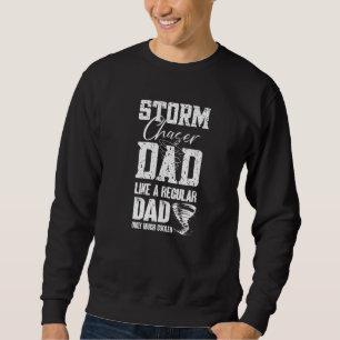 Sudadera Papá Cazador de Tormentas Hombre Cazador de Torna
