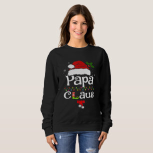 Sudadera Papa Claus Navidades Camisas Pajama