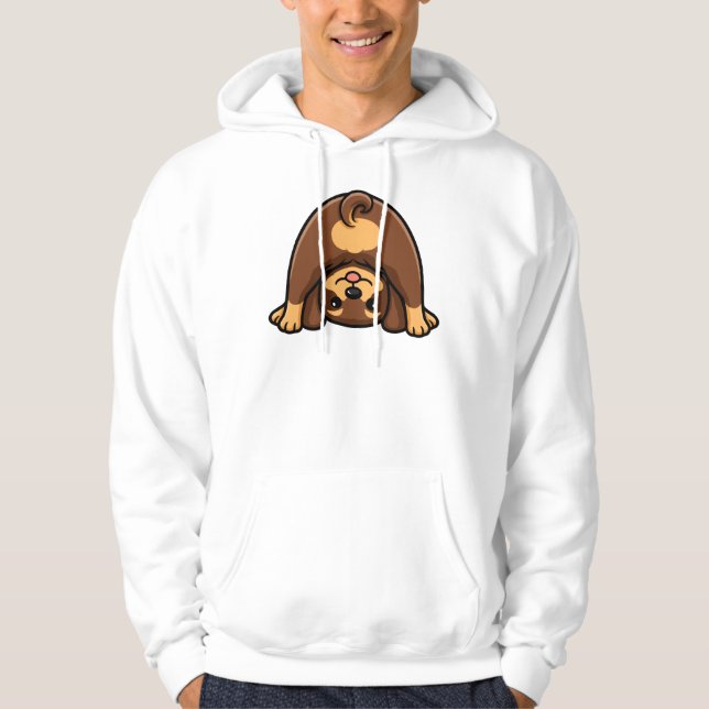Sudadera Papá Dachshund (Anverso)
