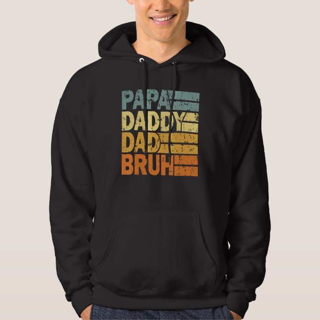 Sudadera Papa Daddy Dad Bruh 4 (Anverso)
