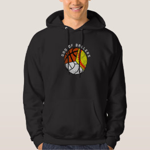 Sudadera Papá de Baloncestistas Hombres  Softbol Voleibol B