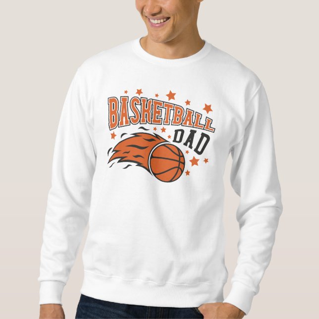 Sudadera Papá de baloncesto (Anverso)