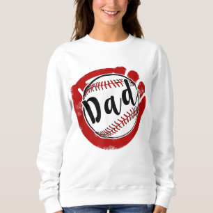 Sudadera Papá de béisbol para la madre del béisbol
