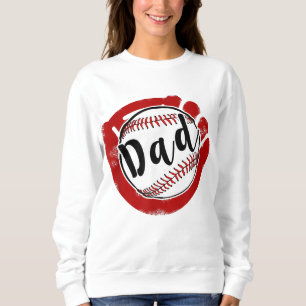 Sudadera Papá de béisbol para la madre del béisbol