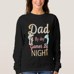 Sudadera Papá de día jugador por la noche