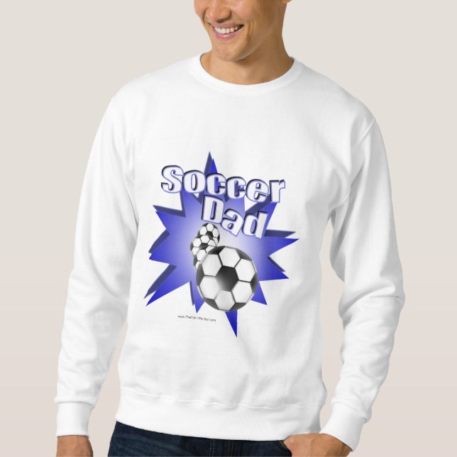Sudadera Papá de Fútbol (Anverso)