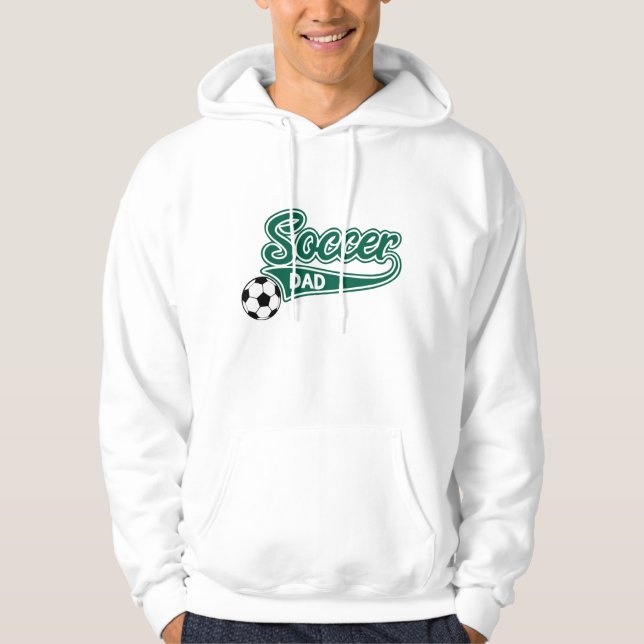 Sudadera Papá de fútbol  (Anverso)