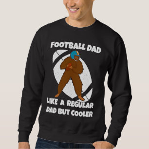 Sudadera Papá de fútbol como un papá normal pero más genial