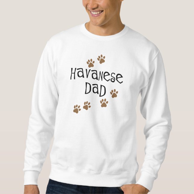Sudadera Papá de Havanese (Anverso)