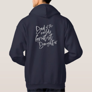 Sudadera Papá de la mayor hija del mundo.
