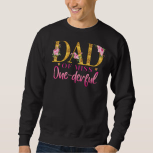 Sudadera Papá De La Srta. Un Derroso Primer Fiesta De Cumpl