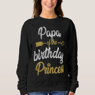 Sudadera Papa De Las Mamáes Familiares De La Princesa De Cu
