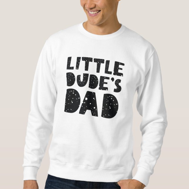 Sudadera Papá de Little Dude (Anverso)