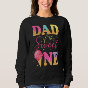 Sudadera Papá De Los Dulces Un Cumpleaños Crema De Hielo Sw