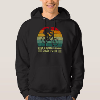 Sudadera Papá de los hombres de la bicicleta de montaña vin