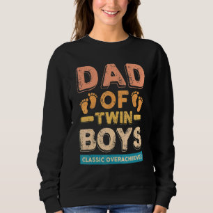 Sudadera Papá De Los Niños Gemelos Clásicos Sobrevivientes