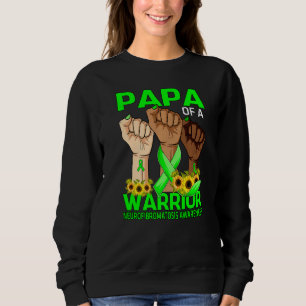 Sudadera Papa De Mano De Un Guerrero Neurofibromatosis Conc