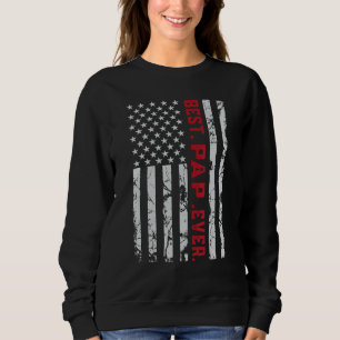 Sudadera Papa de Nieta Nieto Mejor Papá de Todos los Tiempo