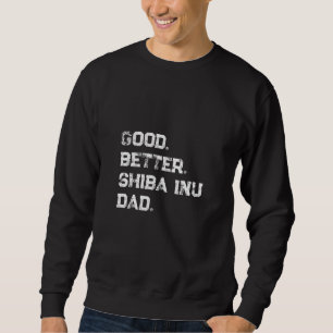 Sudadera Papá de Shiba Inu bueno mejor hombre