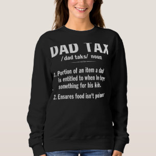 Sudadera Papá, definición de impuestos