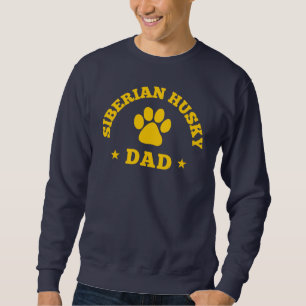 Sudadera Papá del husky siberiano