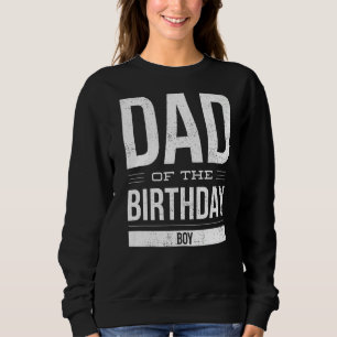 Sudadera Papá del niño de cumpleaños es mi familia de herma
