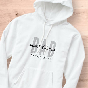 Sudadera Papá desde el 20XX Preppy simple moderno