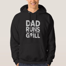 Sudadera Papá dirige la parrilla BBQ